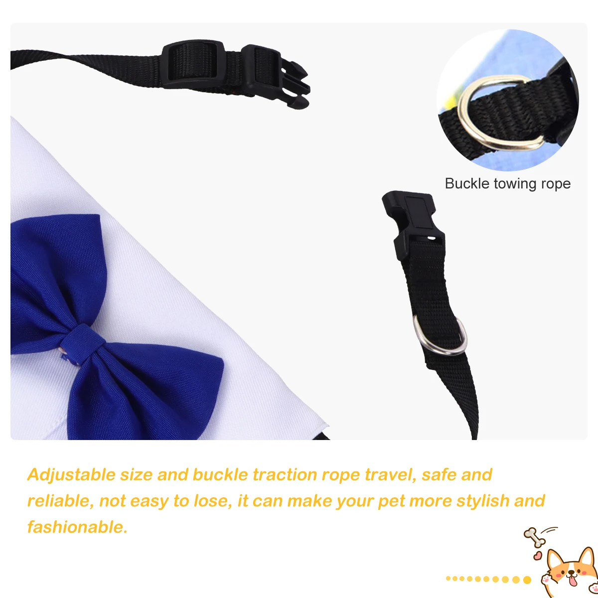 

Pet Bib Scarf Large Neck Cotton Triangular Dog Saliva Collar Supplies Fashionable Stylish Photo Prop Pet Accessory
