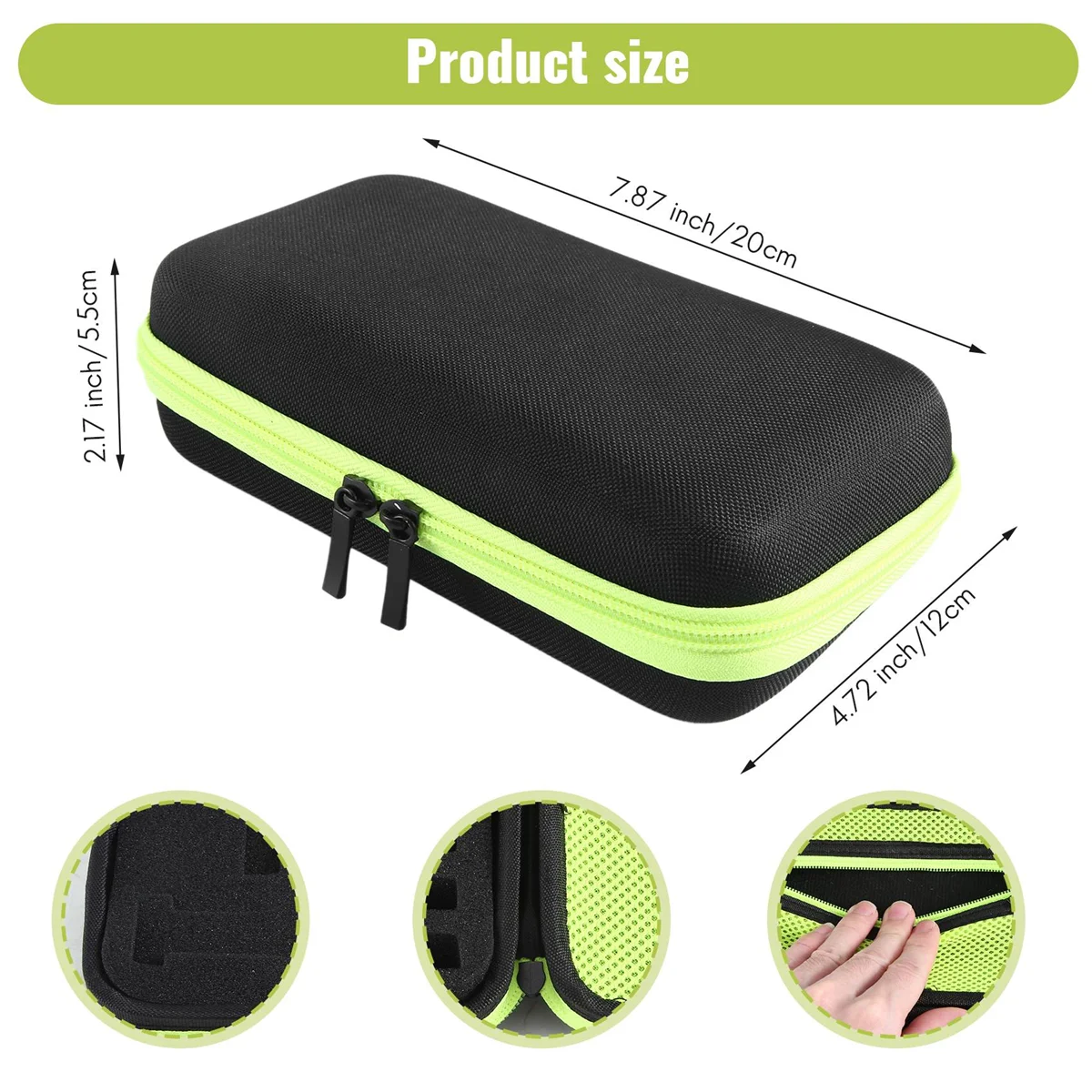 【¡Compre tarde!】Bolsa de almacenamiento para afeitadora