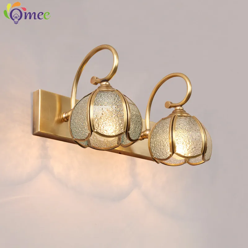 American Mirror Headlight LED Bathroom Home Lighting Modern Light Luxury Washroom Mirror Lamp Fixture Wall Lamps Hostel Lights