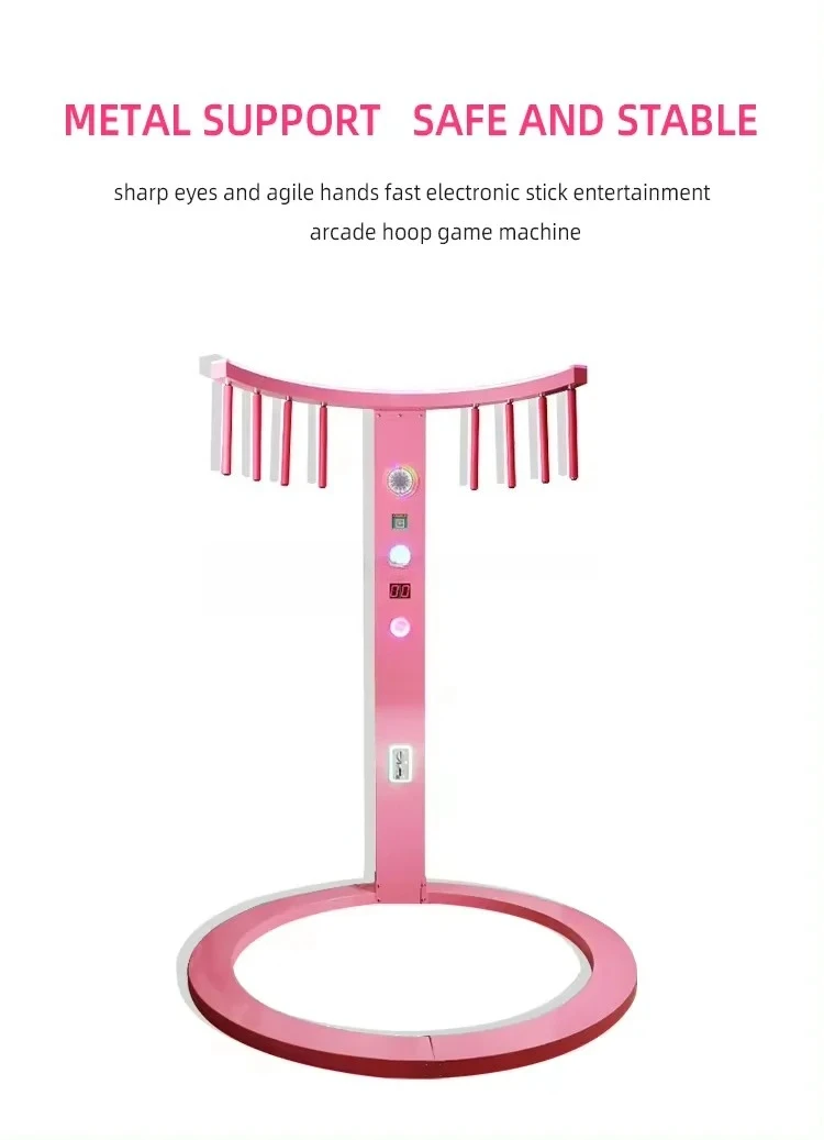 2026 sell Reaction Challenge Catch Stick Game Coin Operated Game Machine for Indoor Sport Amusement