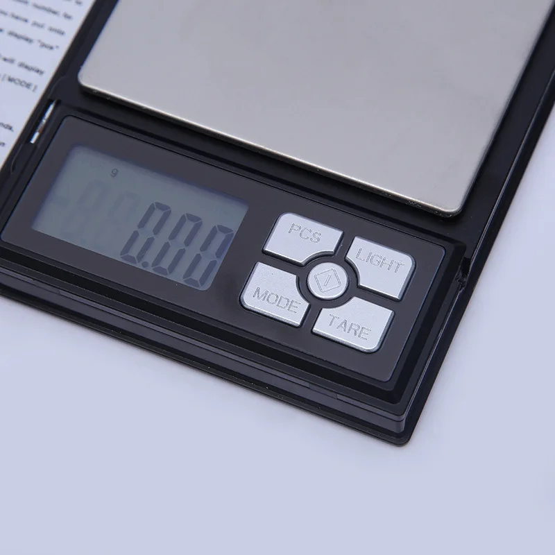 2000g/0.1g 디지털 주방 휴대용 전자 저울, 포켓 LCD 정밀 보석 저울 무게 균형 체중계