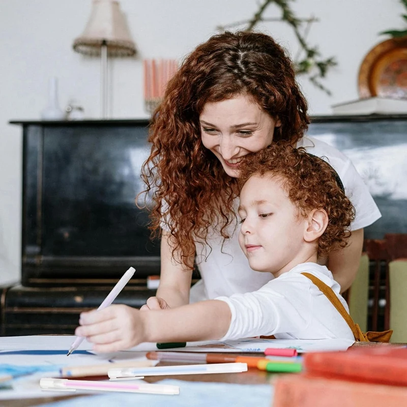 GW-48 caneta de cola de ponto de cor de secagem rápida em massa, canetas de cola de rolo de secagem rápida fácil controle canetas de cola de precisão caneta de cola esferográfica