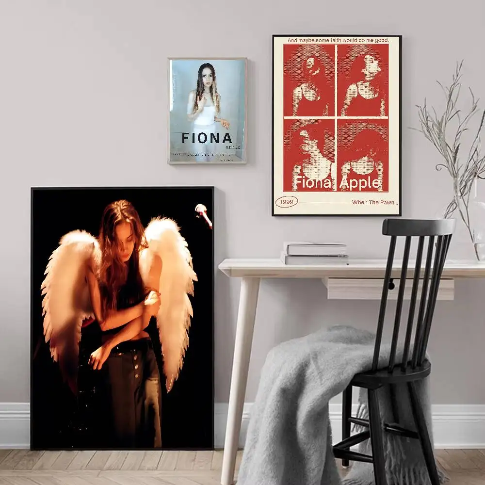 F-Fiona A-Apple Poster Print A5 A4 A3 A2 Wall Art Decor For Room Office Gift For Fans