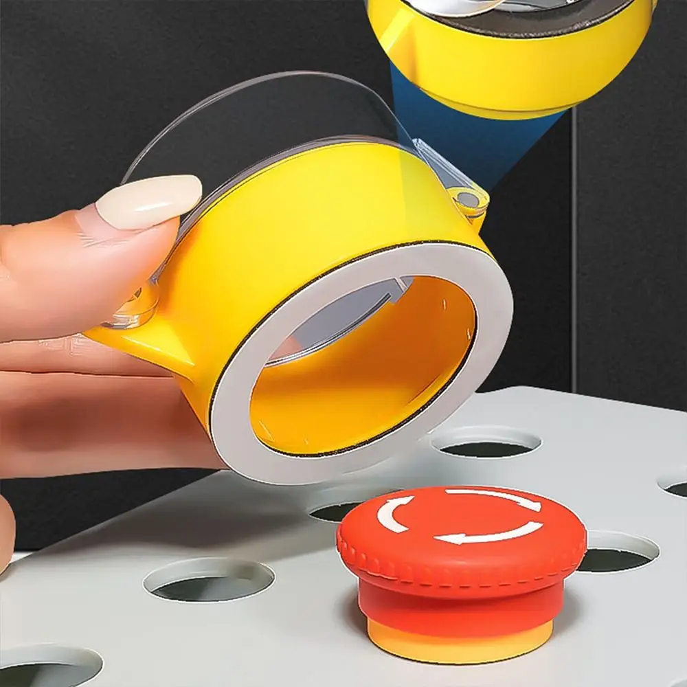 1Pcs 16/22/25/30/42mm Emergency Stop Button Cover Dustproof Transparent Flip Cover Push Button Switch Protective Cover
