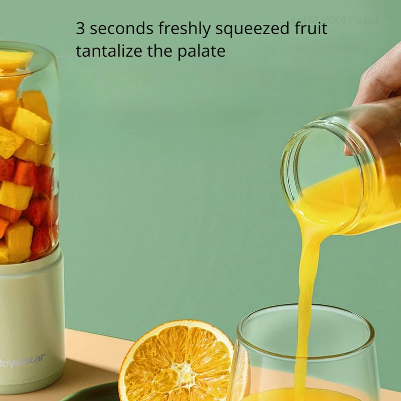 Электрическая соковыжималка Youpin, Мини Портативный блендер, миксеры для фруктов, бытовой многофункциональный беспроводной блендер, соковыжималка, миксер