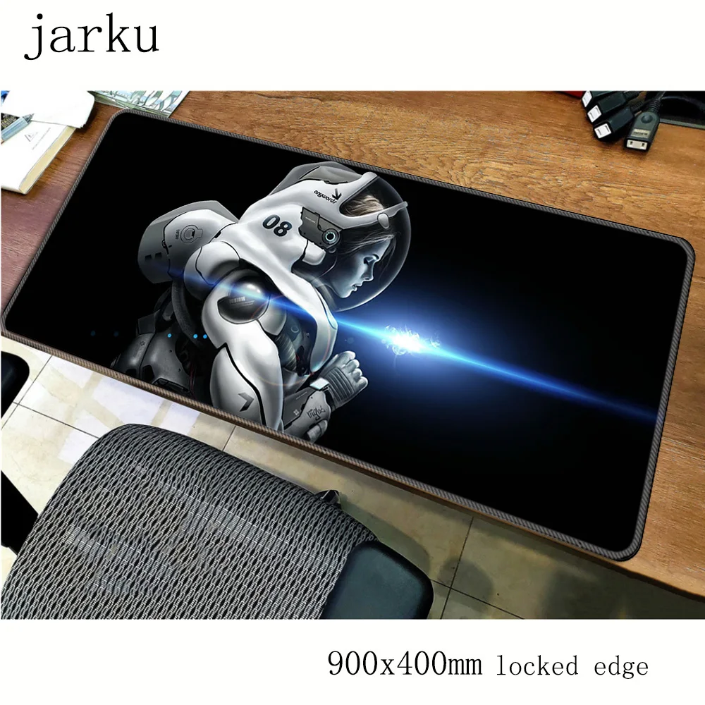 Sci Fi Astronaut mousepad gamer 700x300X3MM gaming mouse pad large big notebook pc accessories laptop padmouse ergonomic mat