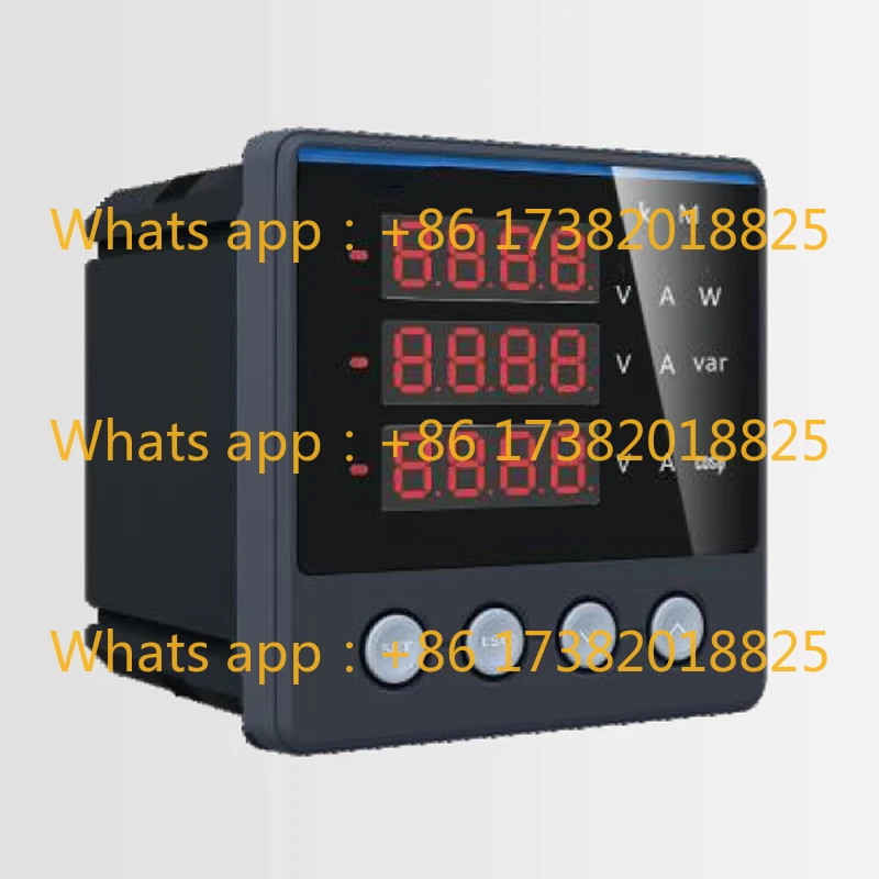 

Three-phase power meter digital display voltmeter PZ666 ammeter PA666 single-phase meter