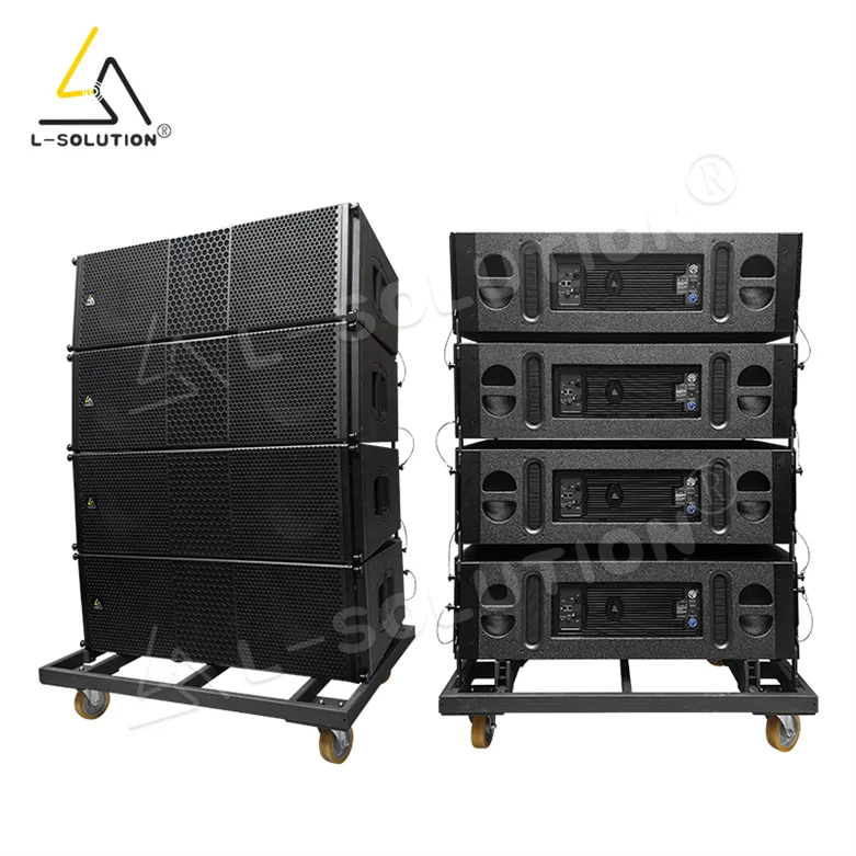 

A12 Active Big Power Neodymium 1600w Three Way 12 Inch Line Array Loudspeaker Outdoor Stage Sound System Line Array Speakers