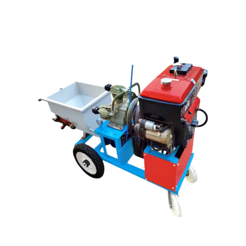 Cement Grout Spraying Machine for Floor Leveling and Tile Installation Professional Construction and Renovation Equipment