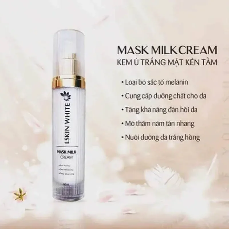 Sdotter New Ủ Trắng Kén Tằm LSKIN WHITE Dưỡng Trắng Da Từ Sâu Bên Trong, Phục Hồi Da Bị Hư Tổn, u ken tam cay trang da 60ml