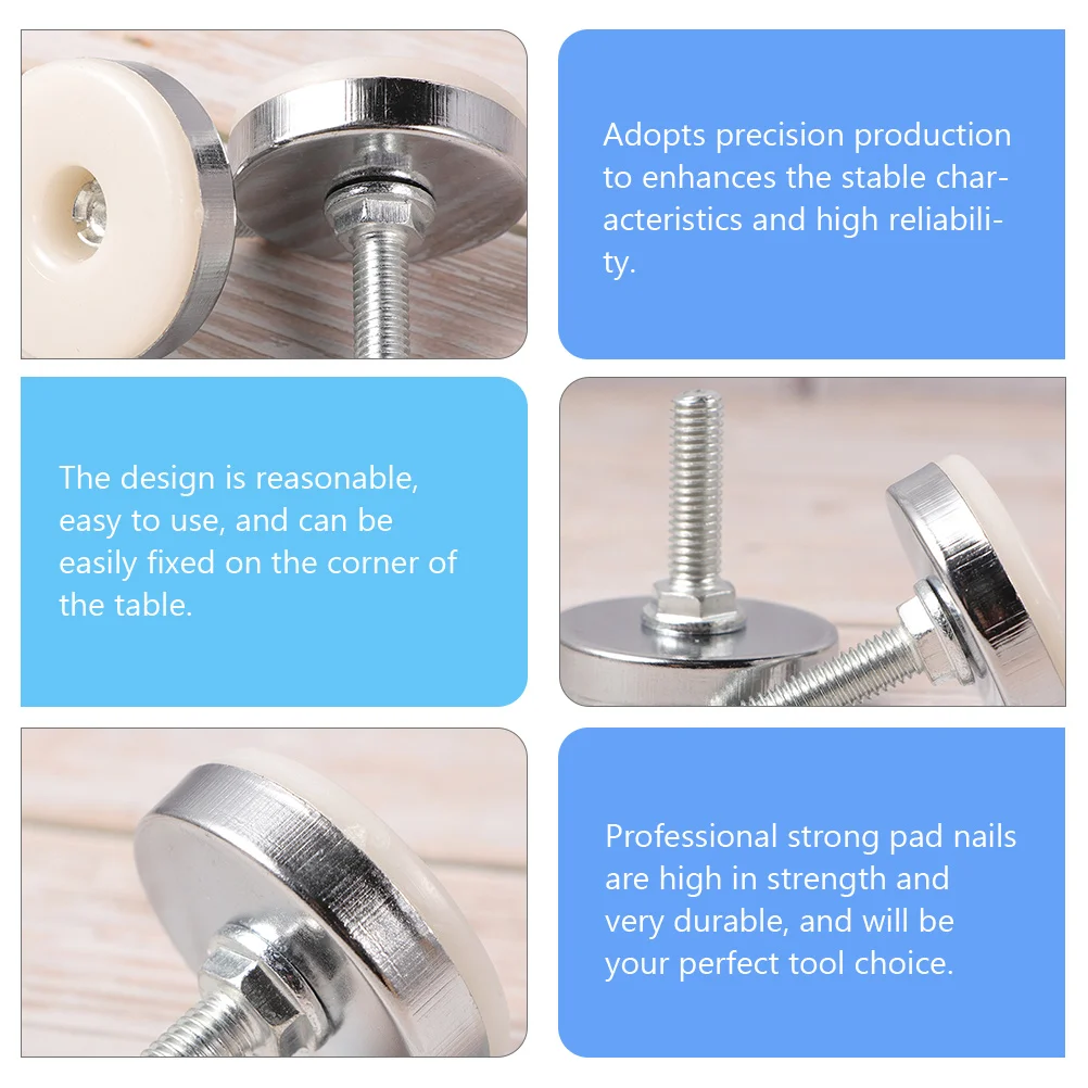 M10 ปรับฟุตเฟอร์นิเจอร์ Mat Home Floor Protectors สกรู Levelers ขาสําหรับตู้