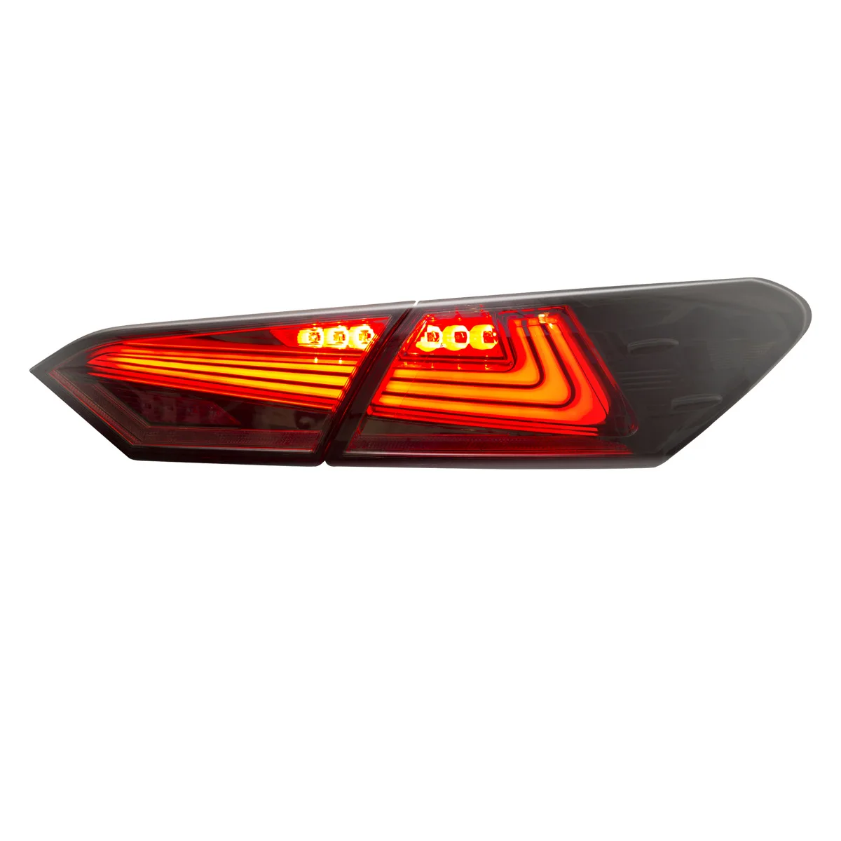 

Juncar is suitable for 18-19 Toyota, Camry, bright black models, taillights, modified brake lights and rear turn signals