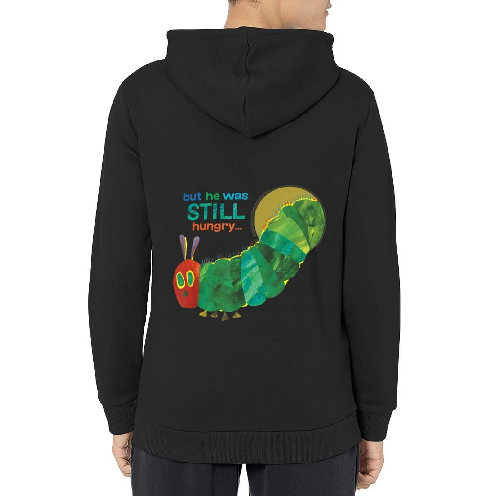 

Eric Carle Still Hungry Hoodie male clothes men's sweat-shirt set autumn blouse hoodies for men high quality
