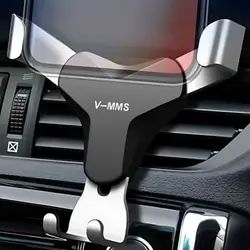 Gravity Car Holder Auto Air Vent Mount Clip Bracket Cell Holder No Magnetic GPS Mobile Phone Stand for IPhone 15 Xiaomi Samsung
