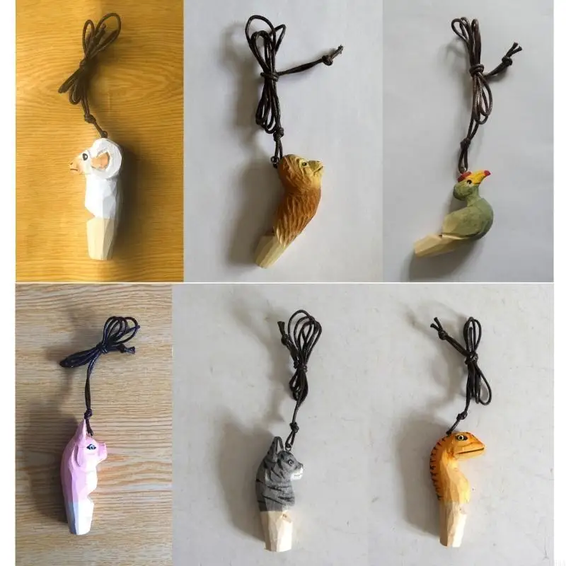 Artistic Necklace Unique Animal Pendant Choker Educational Party Favor Necklace Kids 964A