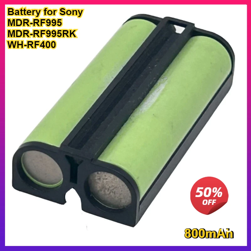 ワイヤレスヘッドセットバッテリー-24v-800mah-bp-hp800-11-ソニー-mdr-rf995-wh-rf400-mdr-rf995rk-用