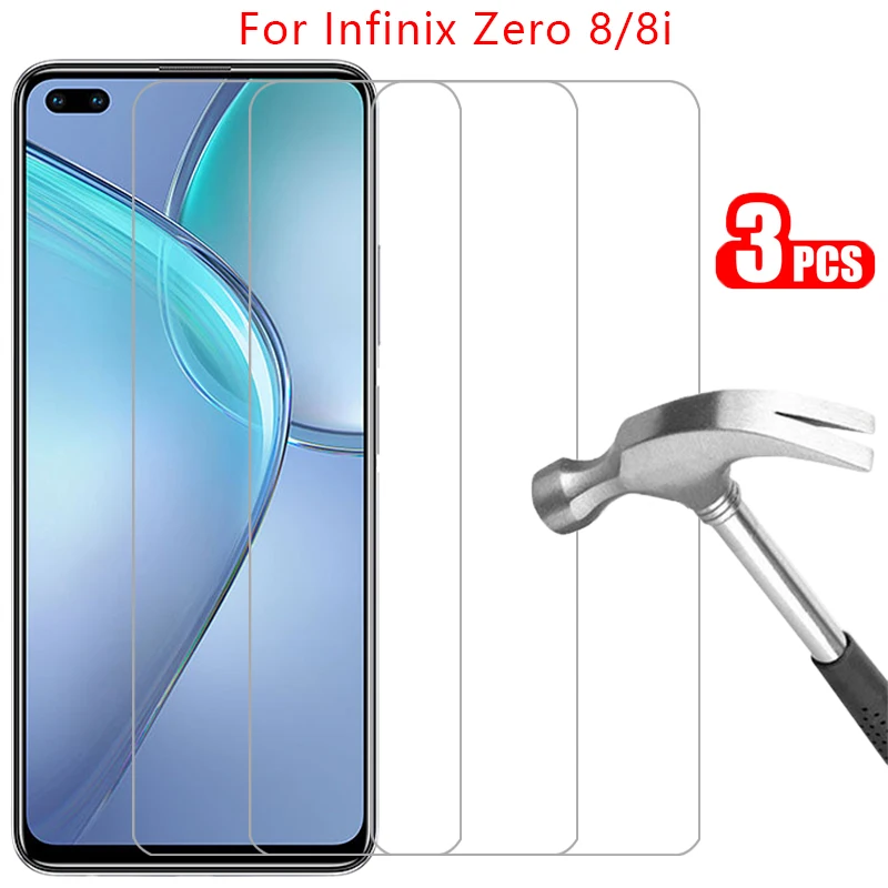 protective tempered glass for infinix zero 8 i 8i screen protector on infinity zero8 zero8i phone film glas infini infix ifinix