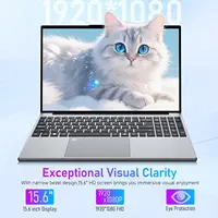 15.6 inch Intel Notebook PC Ultra Slim Laptop Intel Core I3 6100U 16GB RAM 1TB 2TB SSD Office Study Computer PC Windows 11 Pro 2