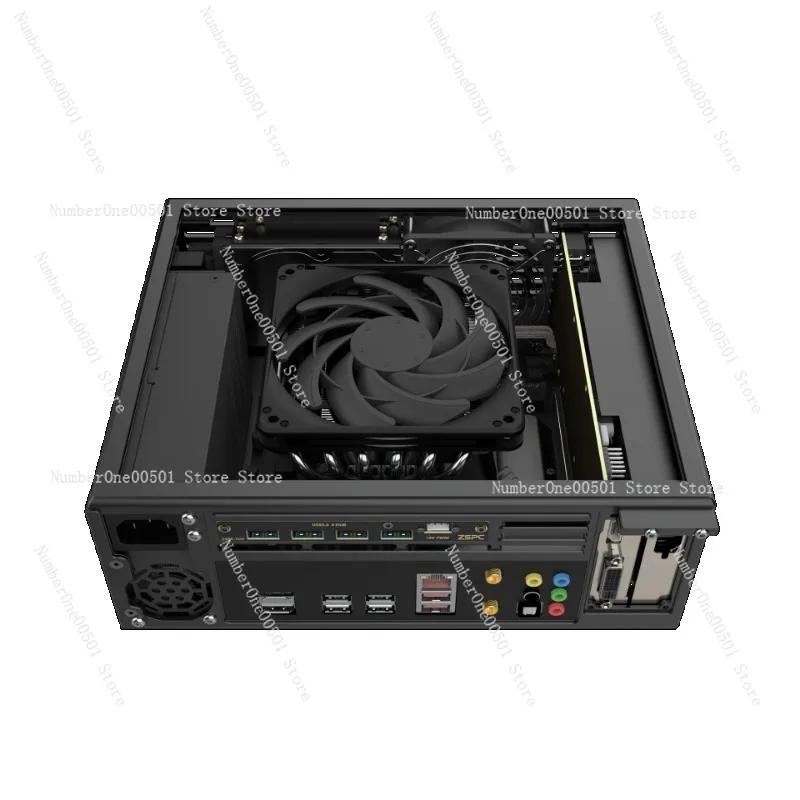 ZS-D2 ITX Low Profile GPU Case Version V4 4.9L Aluminum Chassis