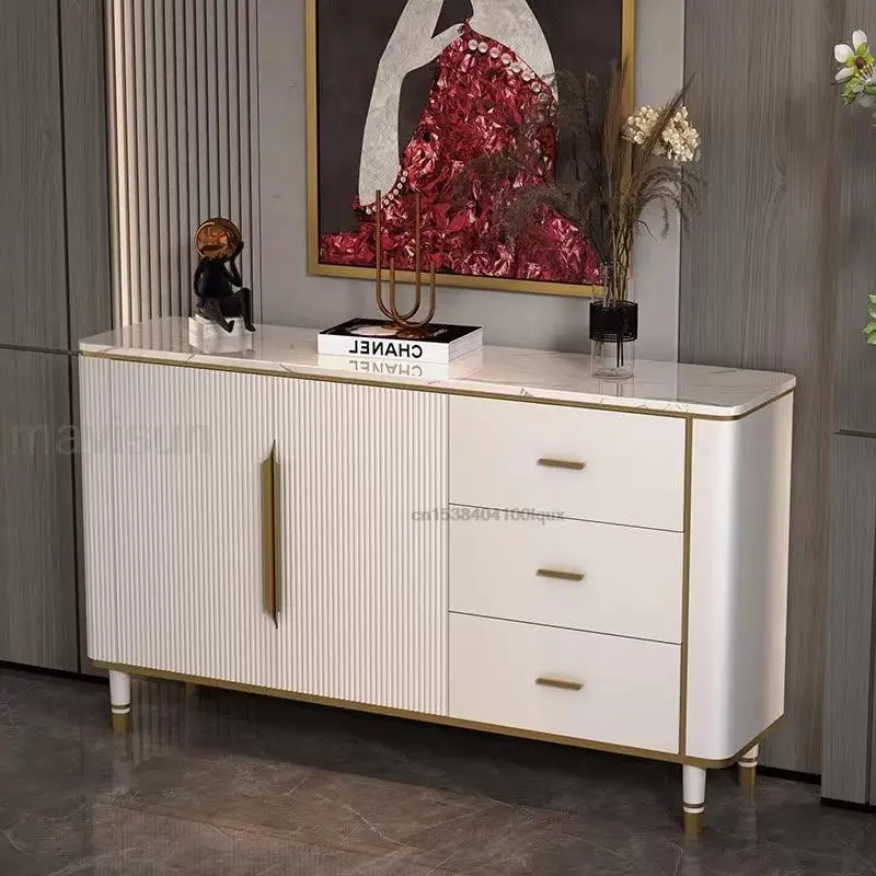 Modern Designer Trimmers Display Sideboard Showcase Home Furniture Kitchen Cabinets Living Room Wooden Storage Cabinet