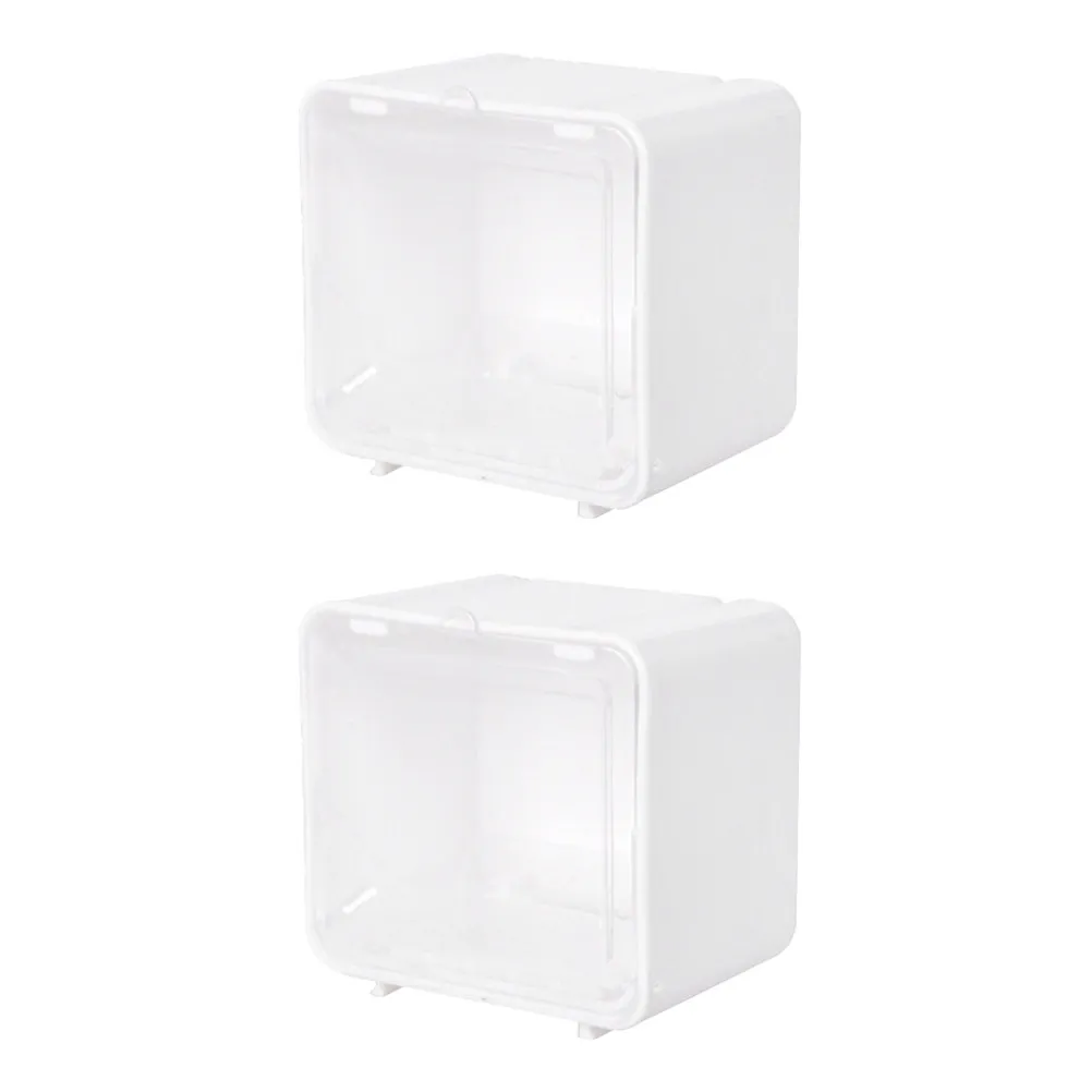 2 pcs Organizer Drawer Storage Desktop Box Office Halloween Christmas New Year Desktop Stationery Storage Box Compact
