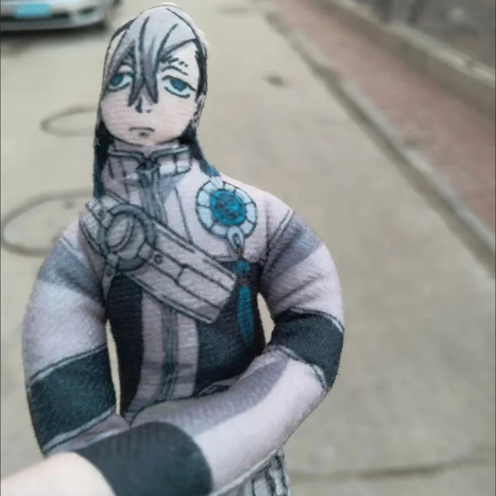 Funny GACHIAKUTA Plush Doll Flexible Iron Wire Abstract Figure Zanka Plush Toy 28cm Jabba Stuffed Doll Birthday Halloween Gift