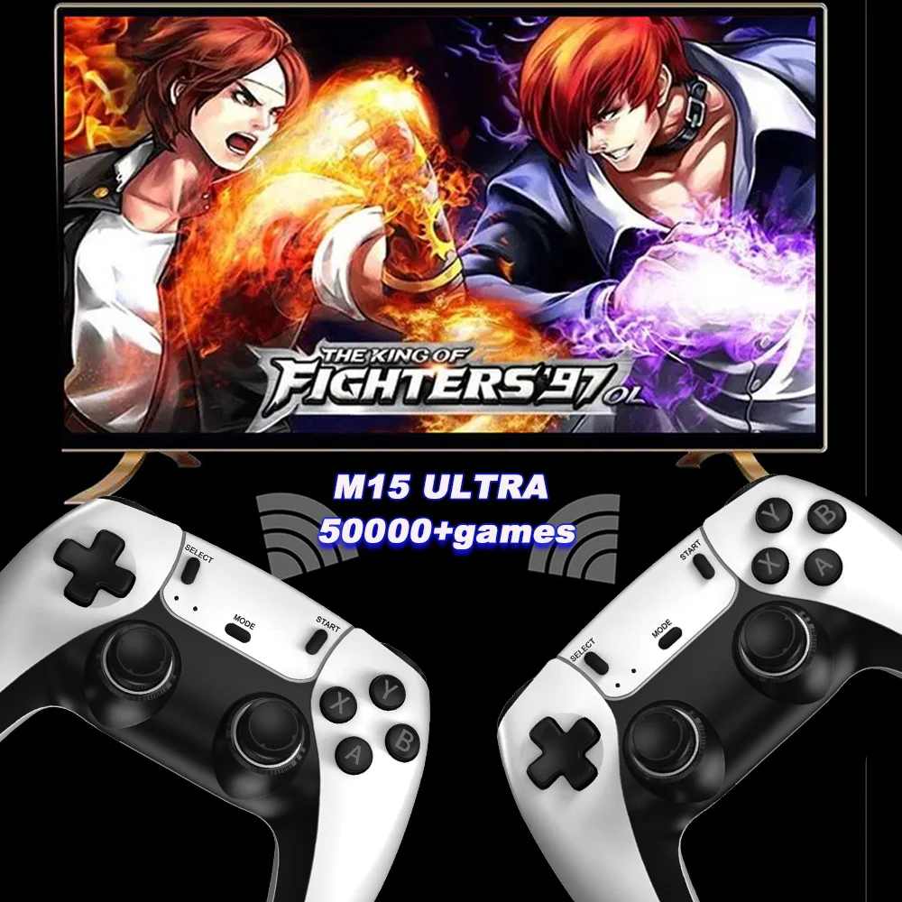 M15 ULTAR Retro Game console 4K 3D Game arcade wireless retro TV Home game console Support 2 players For GBA Game - Image 2