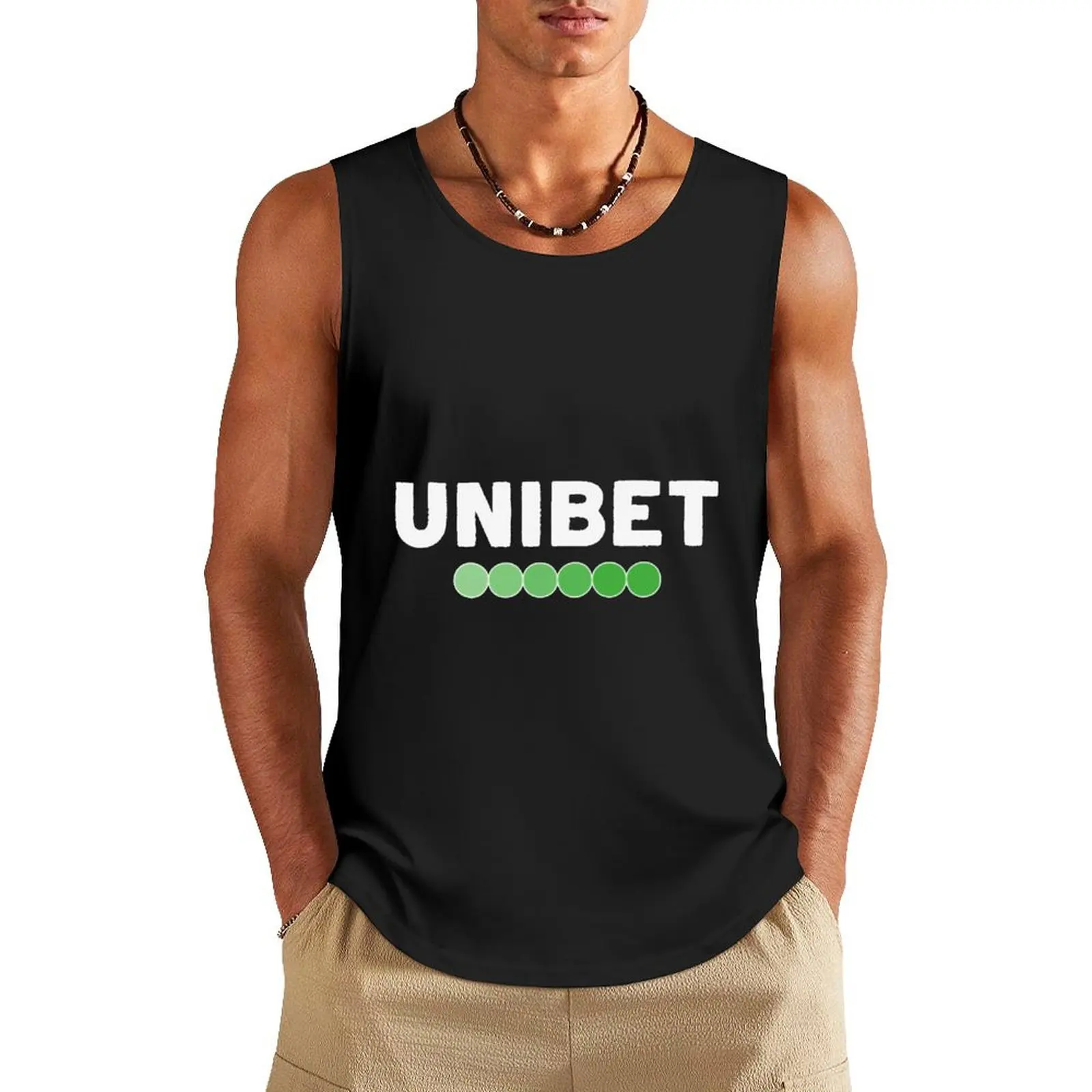 

Best Selling Unibet Logo---- Tank Top Men's t-shirts gym top
