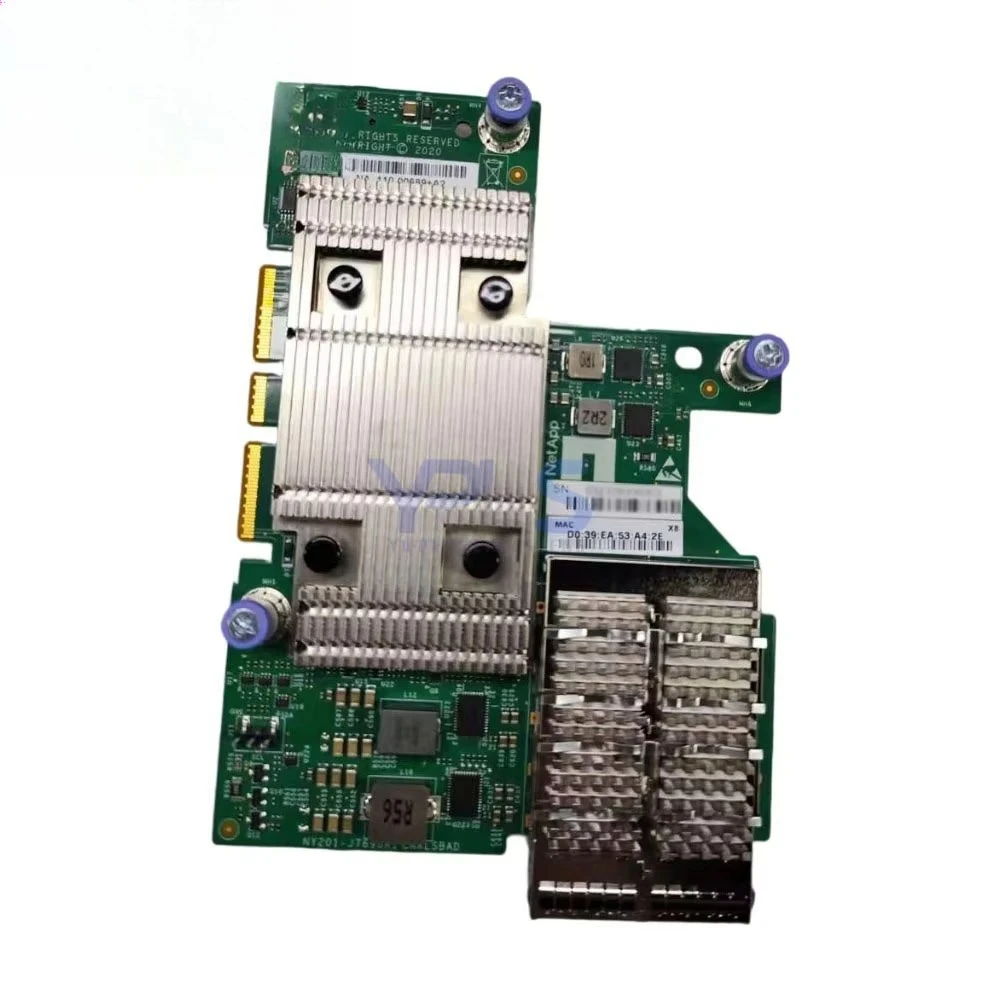 For Lenovo HIC 100GB NVMe RoCE 2 Port Expansion Interface Card 03KM285 Stock Availability for DE6600/DE6400 Networking Storage