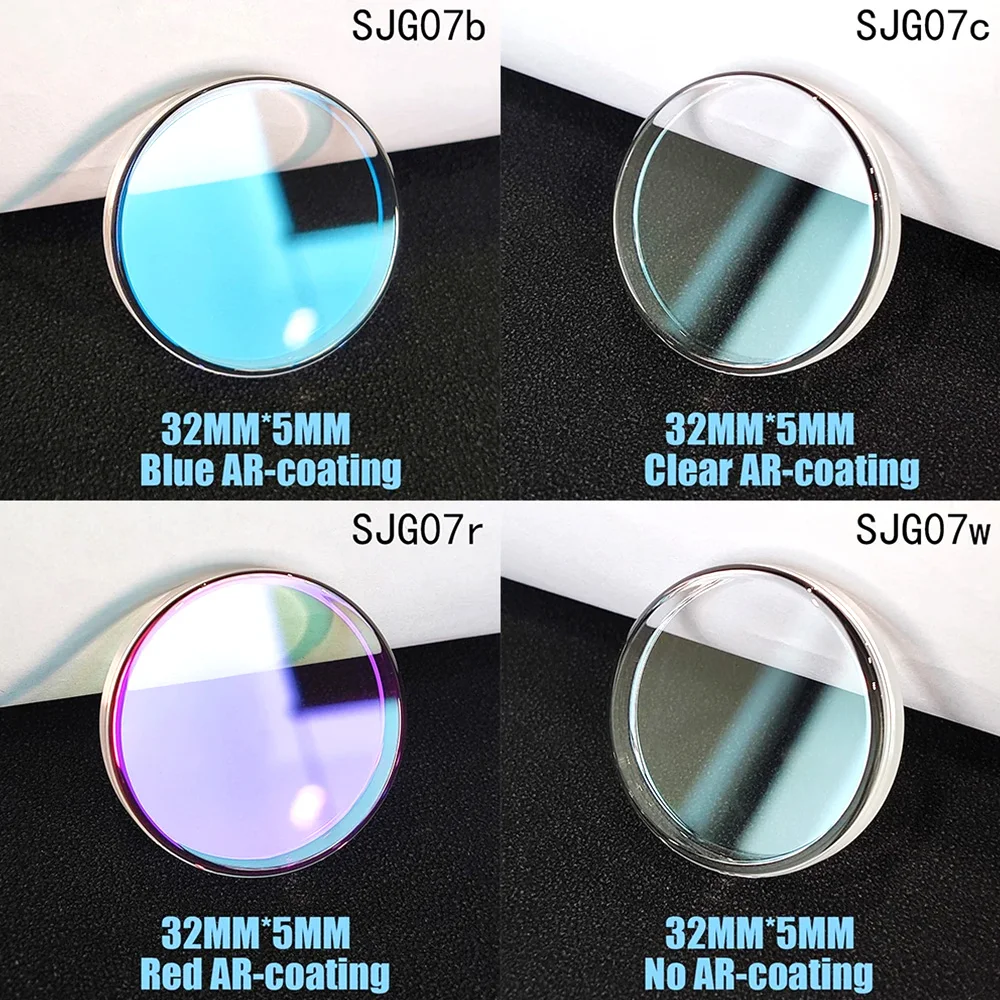 

32mm*5mm Top Hat Sapphire Glass Watch Glass Watch Repair Accessories Fits Turtle SRP777 62MAS SPB051 SNE435 SRPB51 SUN019