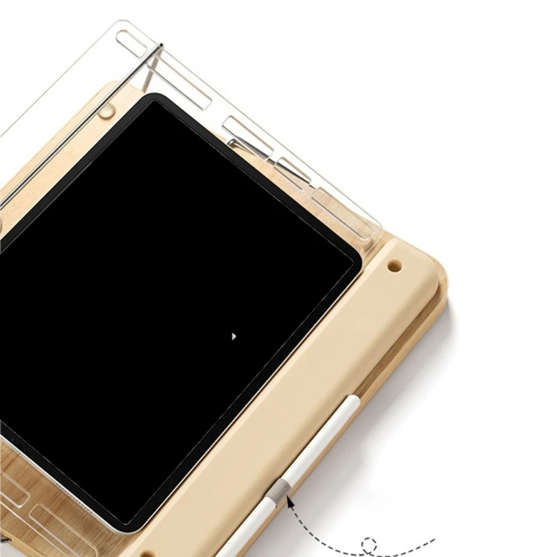 Support tablette stable stand bamboos stand pour plusieurs appareils.