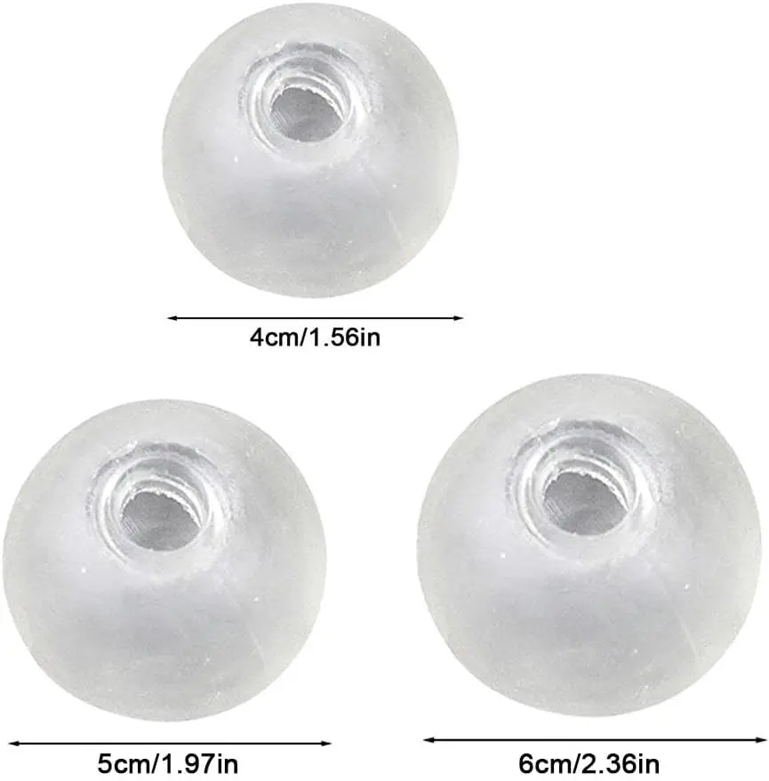 10 Stück leere Stressball-Hüllen zum Selbermachen, Vakuum-Druckball, leere Hüllenbasis, handgefertigtes Anti-Stress-Spielzeug – Detail 4
