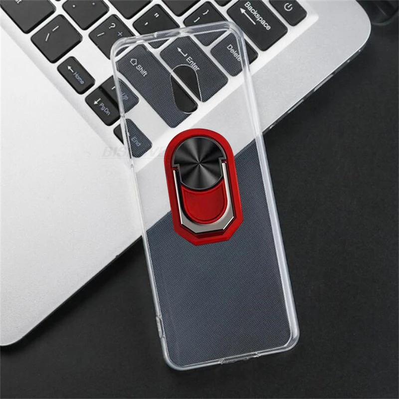 Magnet Phone Case For Xiaomi Qin F22 Pro F21 Pro+ QinF22 F22Pro F21Pro F25 Soft TPU Silicone Cover With Ring Holder