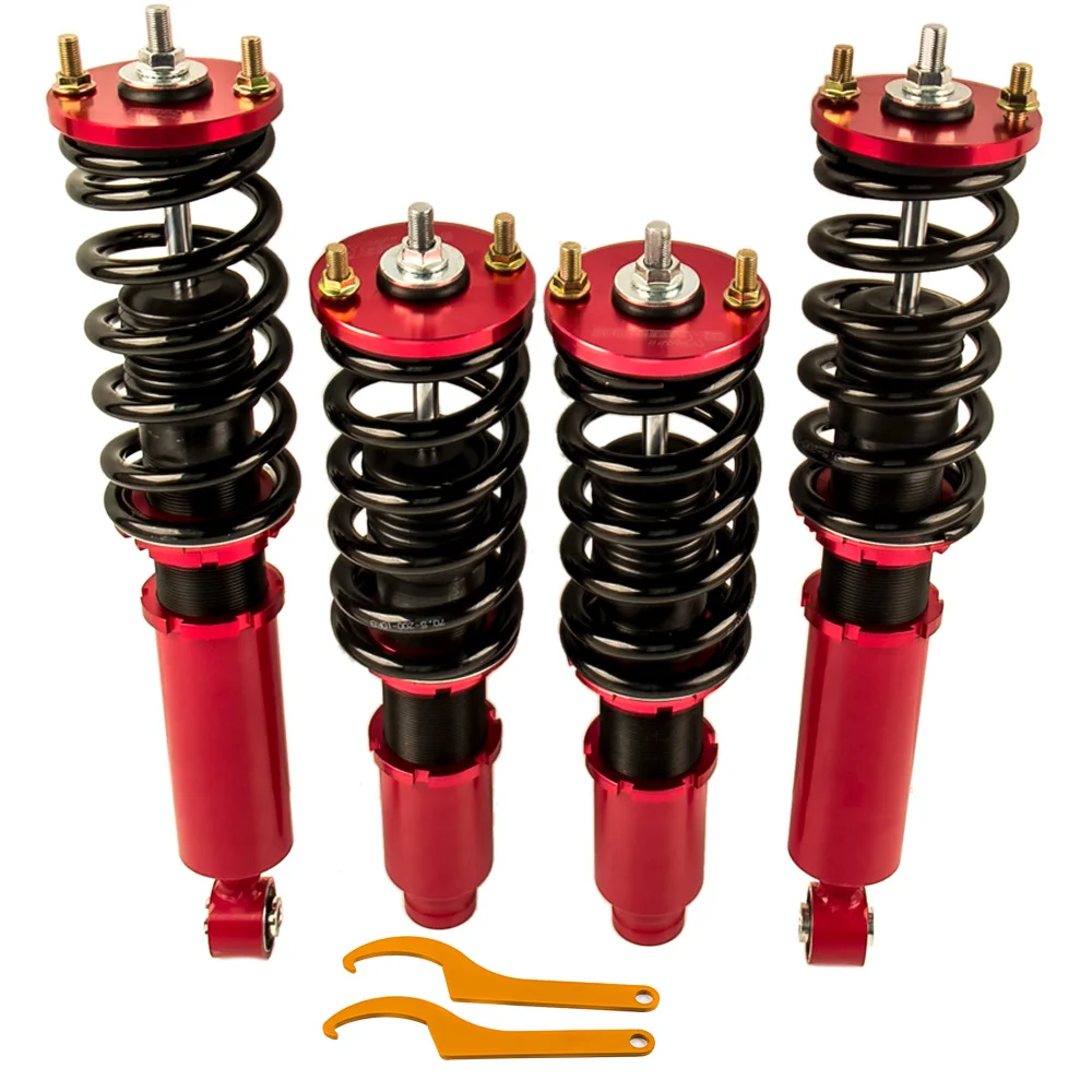 

MaXpeedingrods Lowering Coilover Shock Absorber Suspension Kits for Honda CRV 1st Gen. RD1-RD3 1996 - 2001 Height Adjustable
