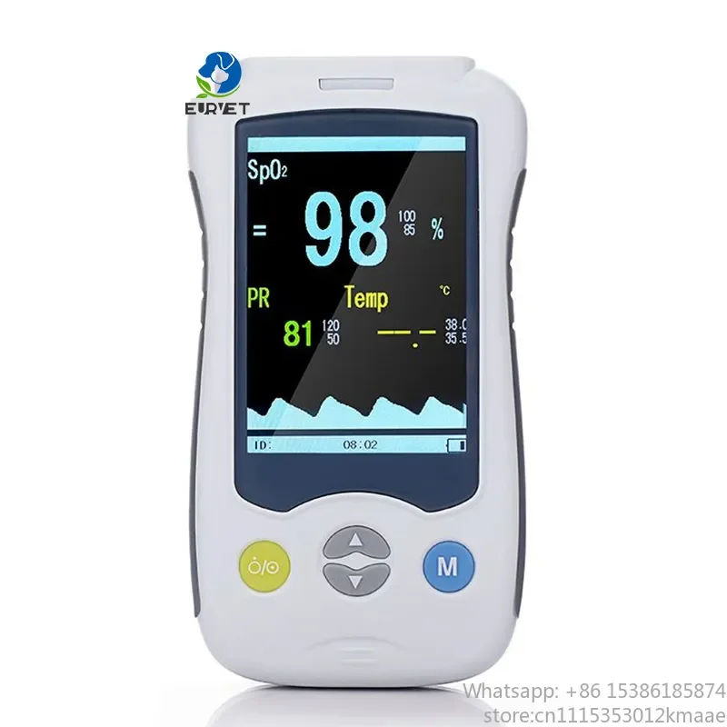 Vequyn Portable Digital Handheld Veterinary Pulse Oximeter – Multi-Parameter Vital Signs Monitorfor Animals