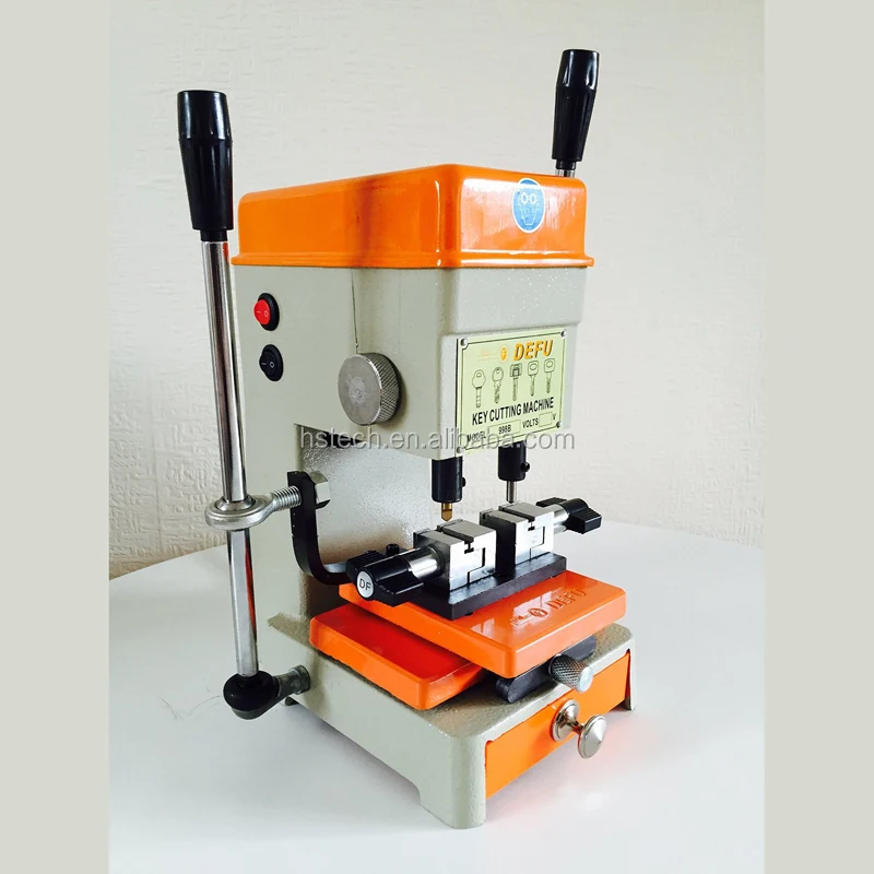 Máquina cortadora de llaves Vertical multifunción Defu para cerrajero 998B 220V 180W máquina duplicadora de llaves