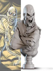 Resin soldier 1/12 fantasy man Piece of Mind Bust Model Unassambled Unpainted Figure Building Kit