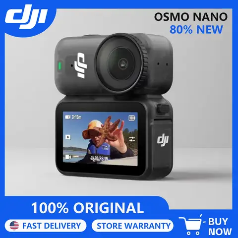 DJI Osmo Nano Standard Combo Action Camera 64GB 128GB 80% New