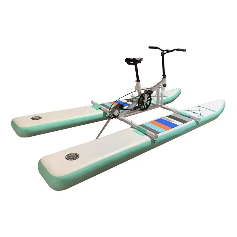 

Inflatable Customized Single/double Person Inflatable Sup For Water Bike Floating Bicycle Water Bikes