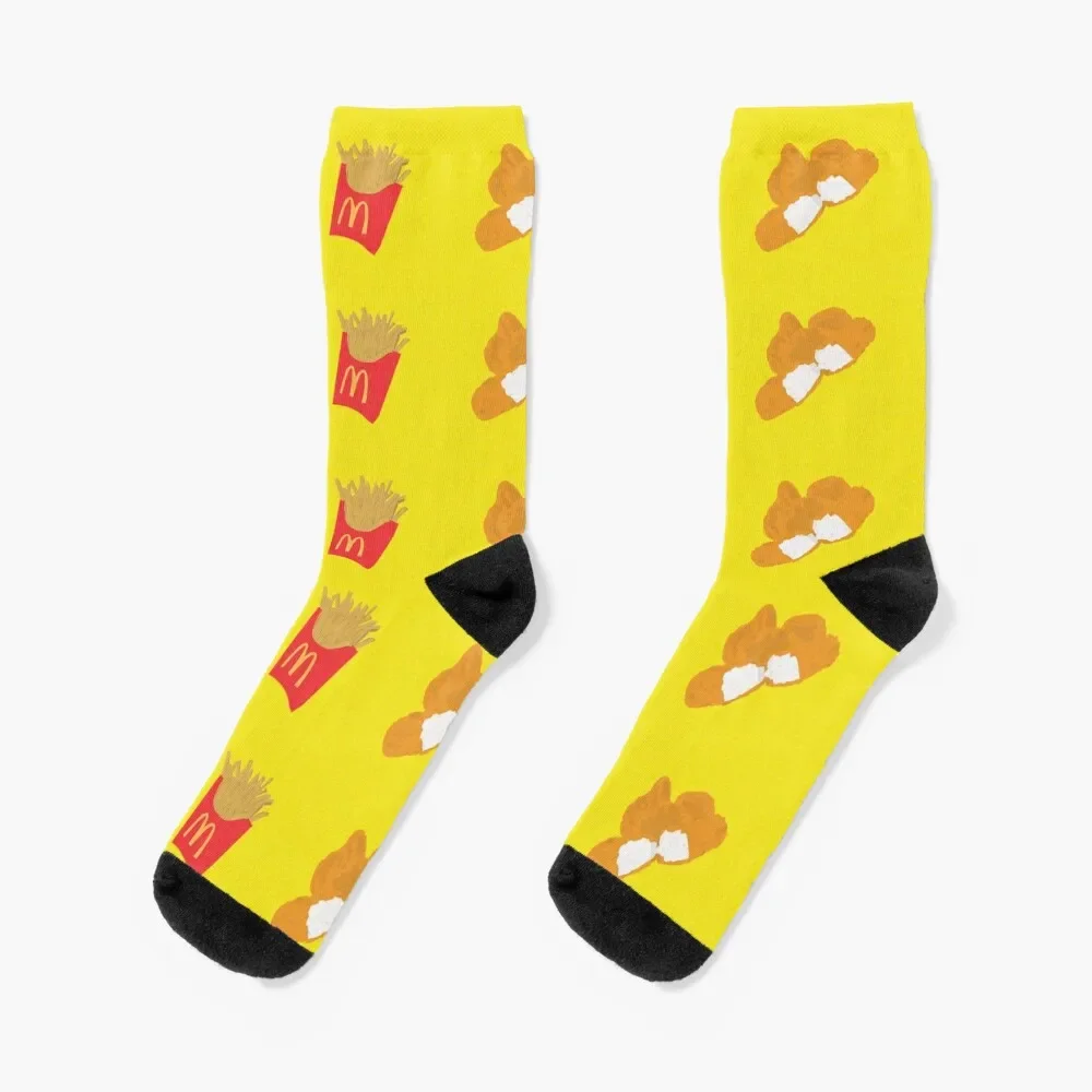 Nugz n Fries Socks moving stockings aesthetic Socks Men Women's