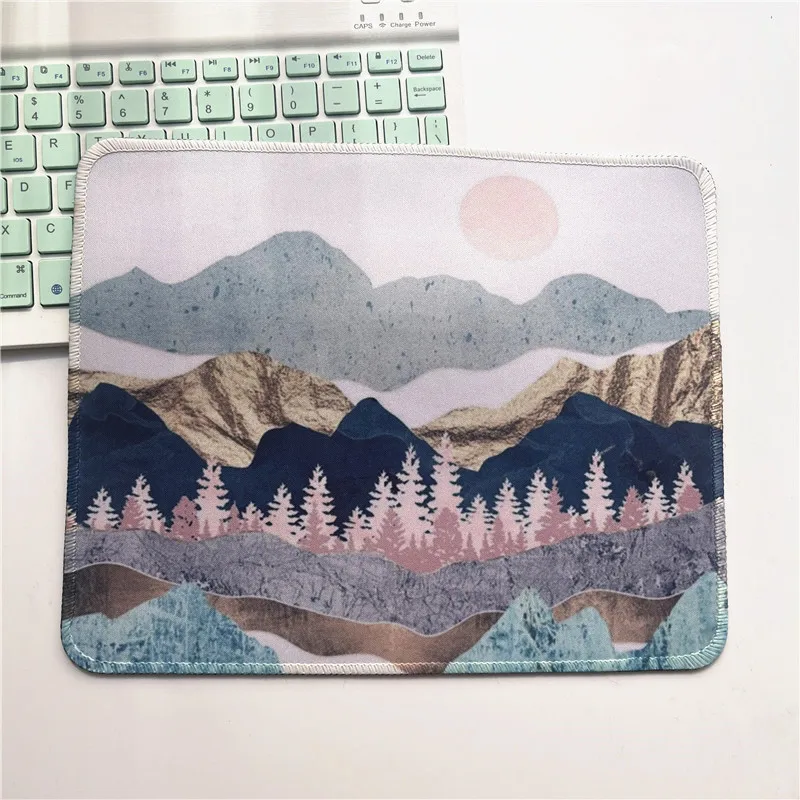 Mausepad Small Table Mat Anti-slip Padmouse Desk Items Luxury Pad for Computer Mouse Pads Simple Moise Pad Desktop Accessories