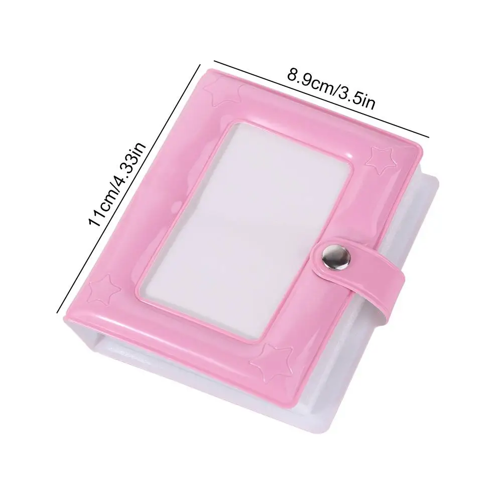

3in ID Photo Korean Photocard Holder Decoration Idol Photo Card ID Photo Photocard Frame PVC Card Cover Picture