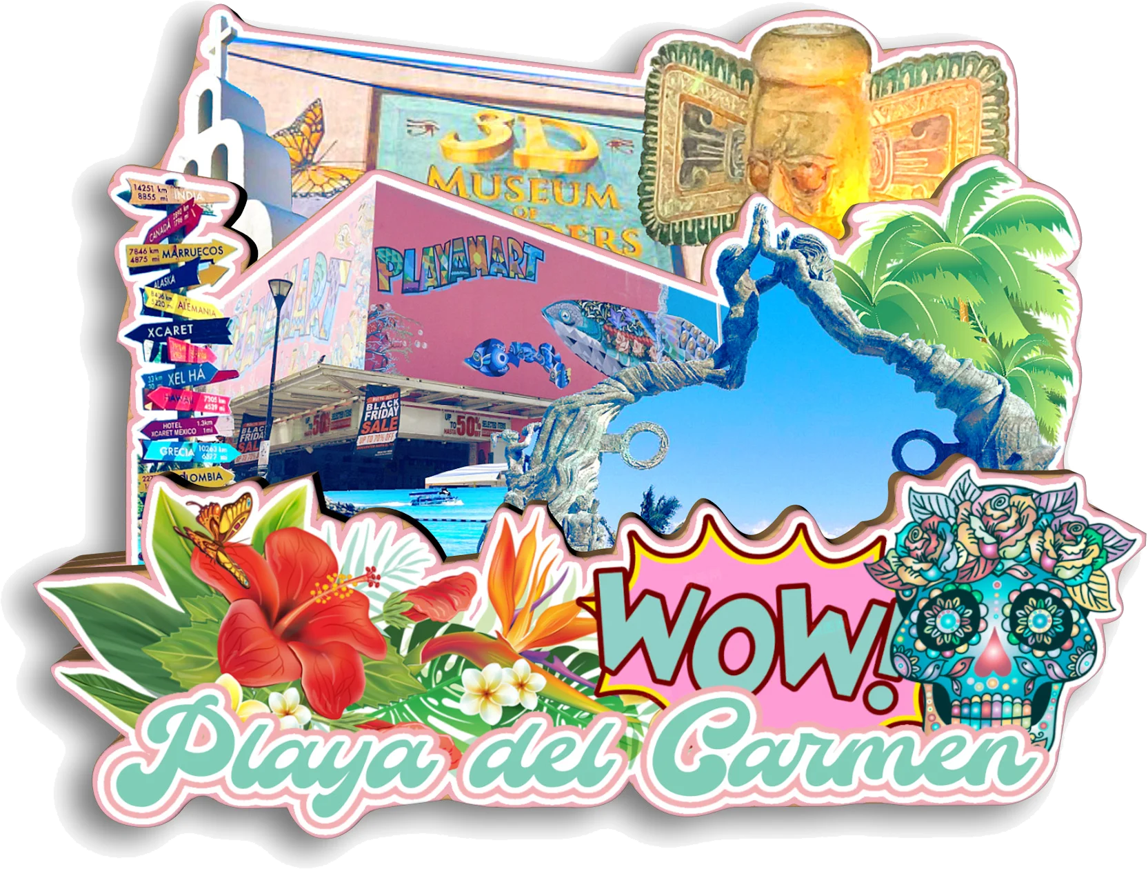 مونتيري تيجوانا سيودا جواريز كابو سان لوكاس بلايا ديل كارمن تاكسكو سان لويس بوتوسي ميسيكو مغناطيس الثلاجة هدية تذكارية للسفر #6