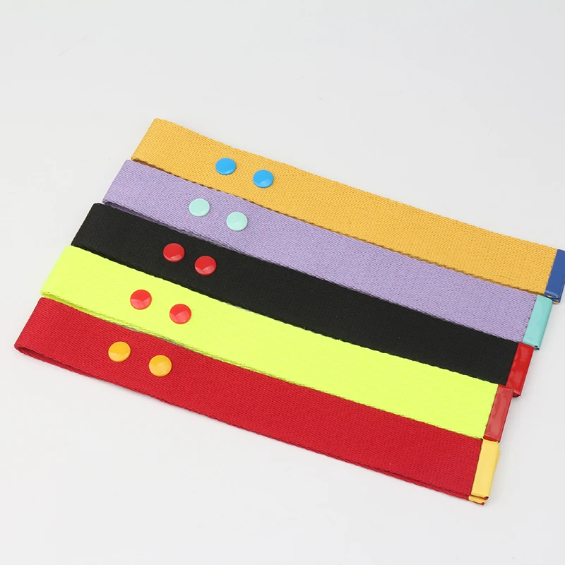 Solid Color Luggage Label Cotton Strap Luggage Tag Suitcase Baggage Tag Multicolor Portable Label Strap Pendant Bulk Wholesale