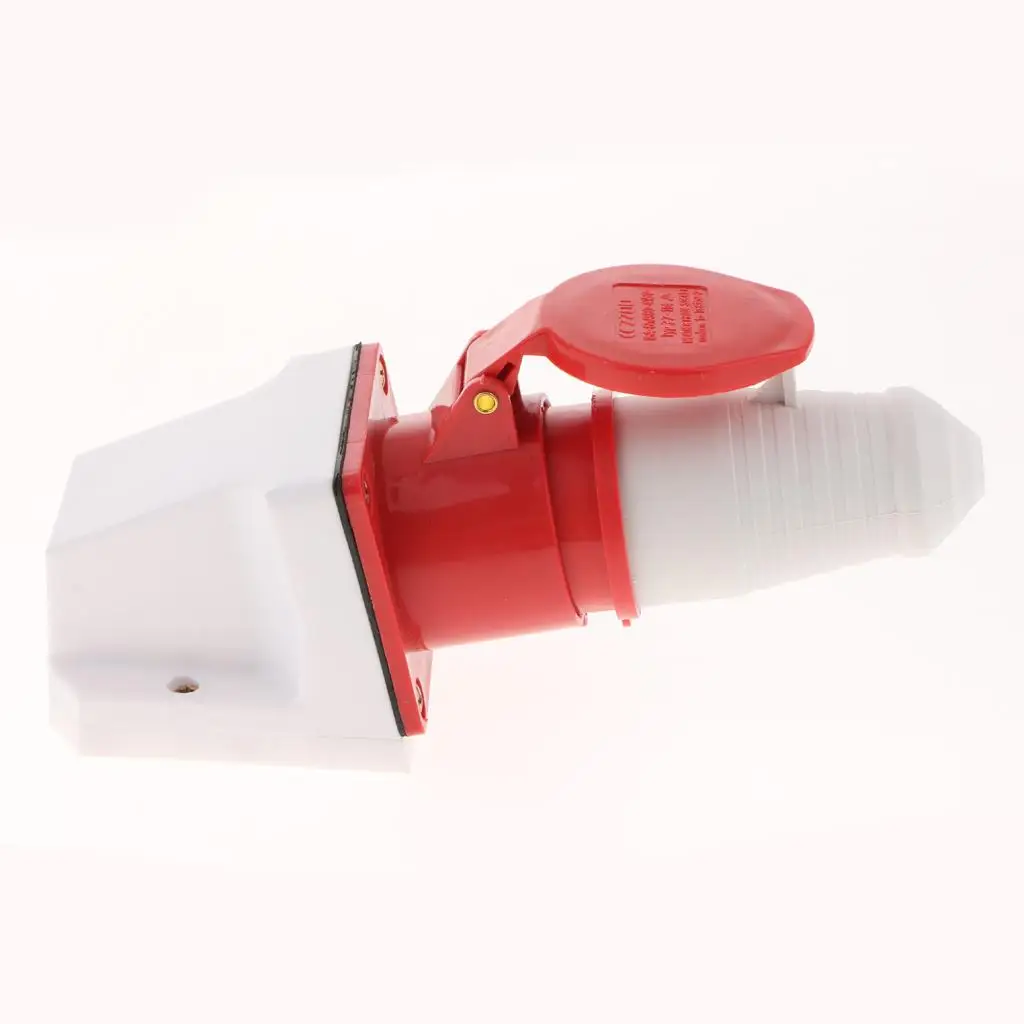 Electrical Plug Socket Set Nylon Material Waterproof 4 Pin Male Female Connector Appliance Socket for Panel