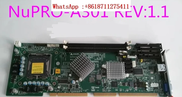 

NUPRO-A301 REV.1.1 материнская плата промышленного компьютера поддерживает E5300 для отправки процессора