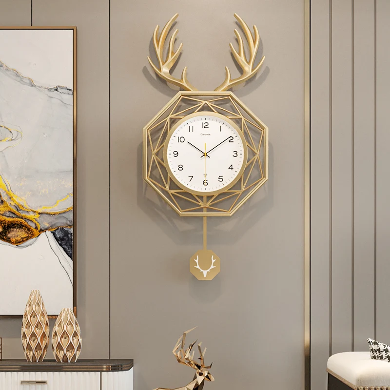 Xenomorph Luxury Clock Wall Aesthetic Minimalist Design Simple Wall Watch Nordic Restaurant Fashion Reloj Pared Home Design