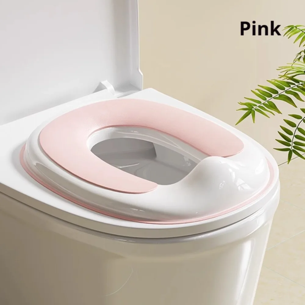 

Брызгозащищенный дизайн, детское сиденье для унитаза, нескользящее сиденье для унитаза, подвесное портативное сиденье для унитаза