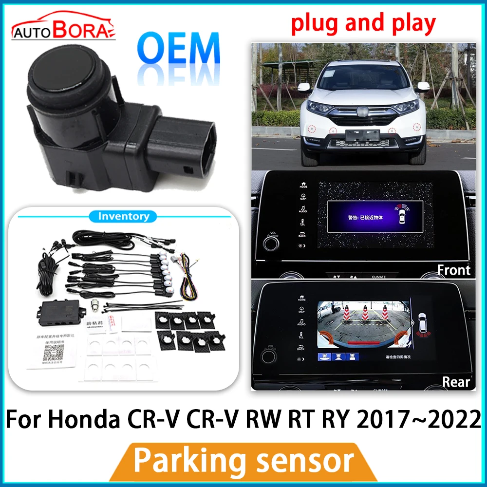 

AutoBora Original OEM Parking Sensor Assistance Backup Radar Buzzer System for Honda CRV CR-V RW RT RY 2017 2018 2019 2020 2021