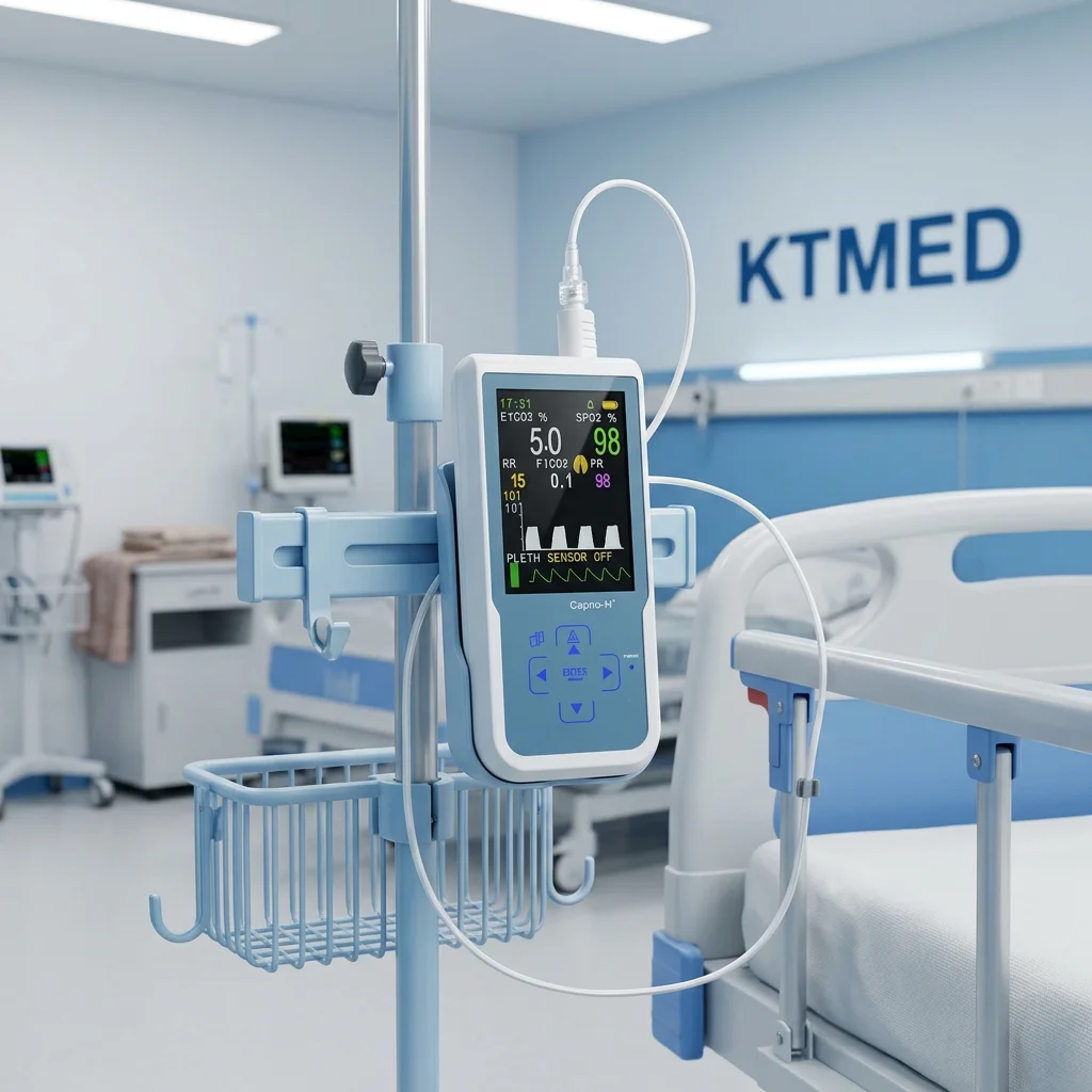 Handheld Veterinary Anesthesia Multi Parameter Monitoring Equipment for Pet Surgical Anesthesia Care